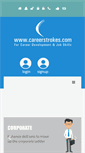 Mobile Screenshot of careerstrokes.com